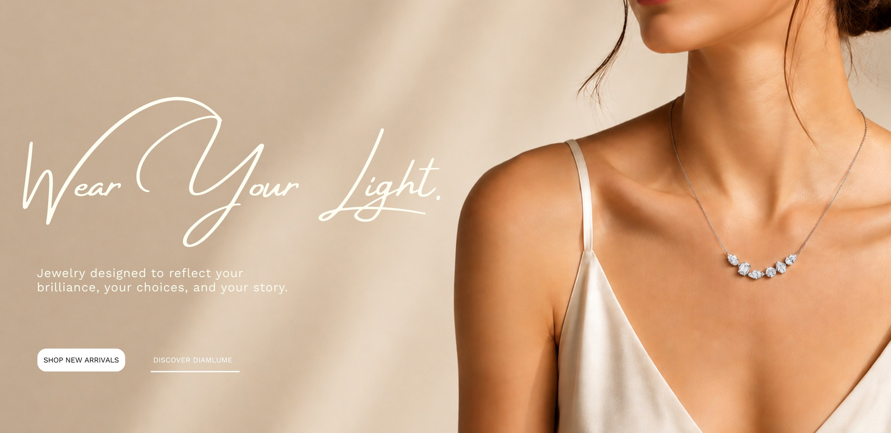 DIAMLUME — Wear Your Light. Fine jewelry designed to reflect your brilliance, your choices, and your story.