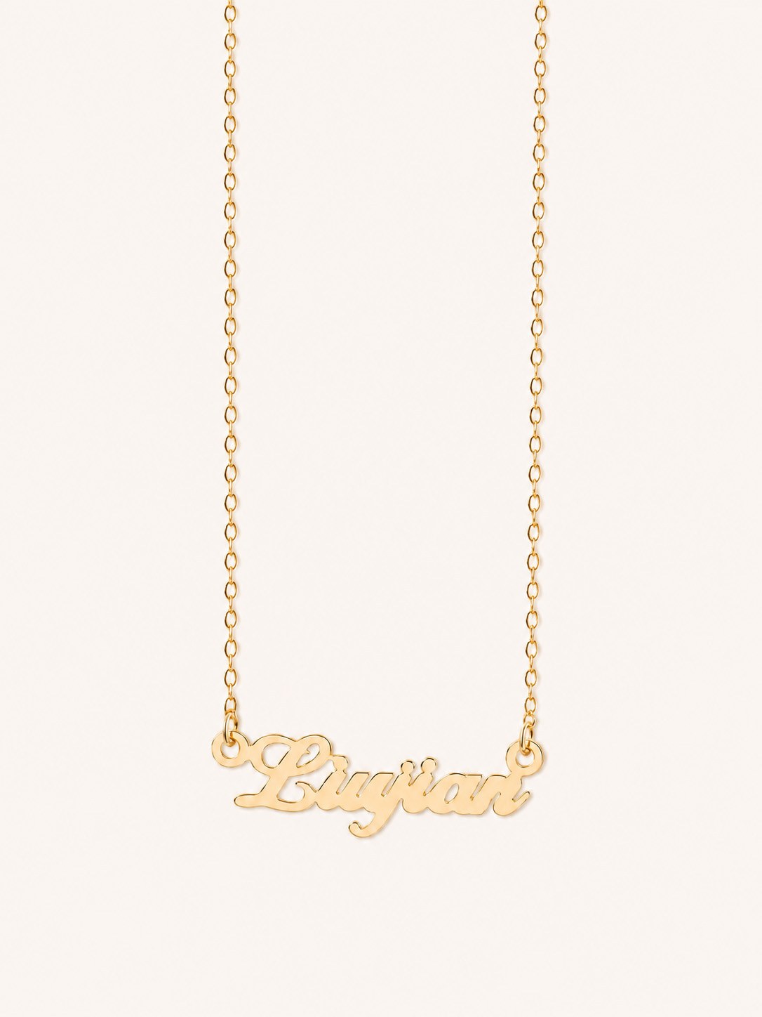 Personalized Mini Name Necklace
