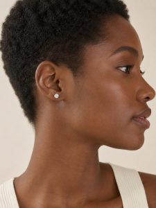 Timeless Round Brilliant Cut Solitaire Stud Earrings — 14K Yellow Gold