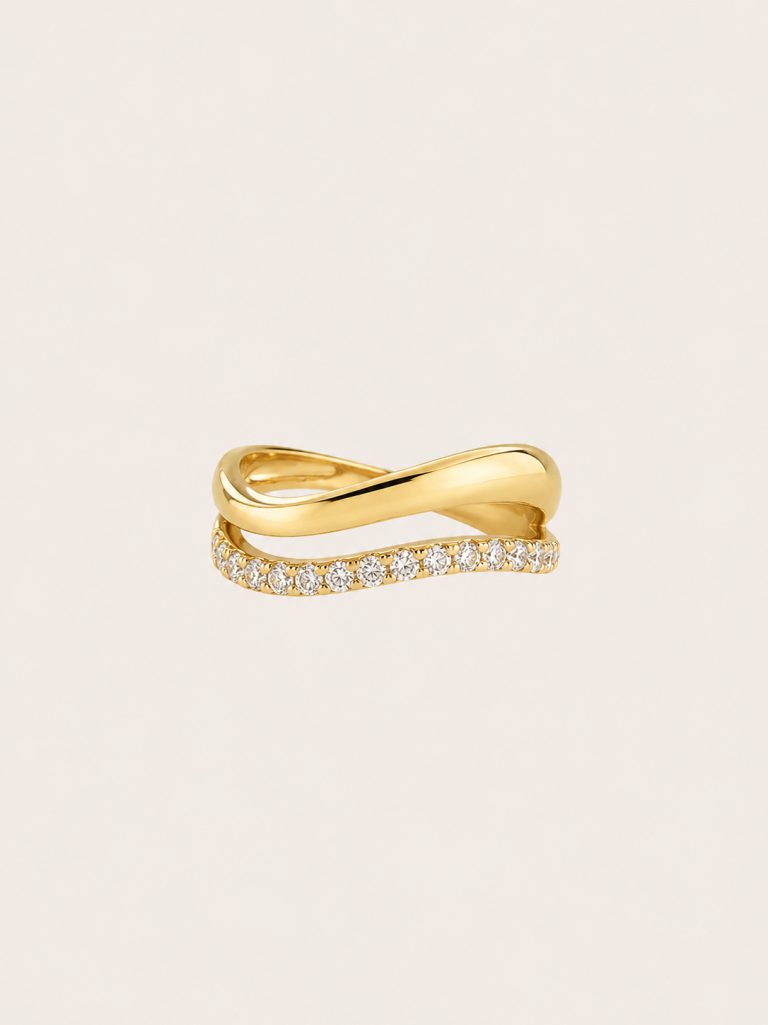 Elongated Cushion Old Mine Cut Solitaire Ring