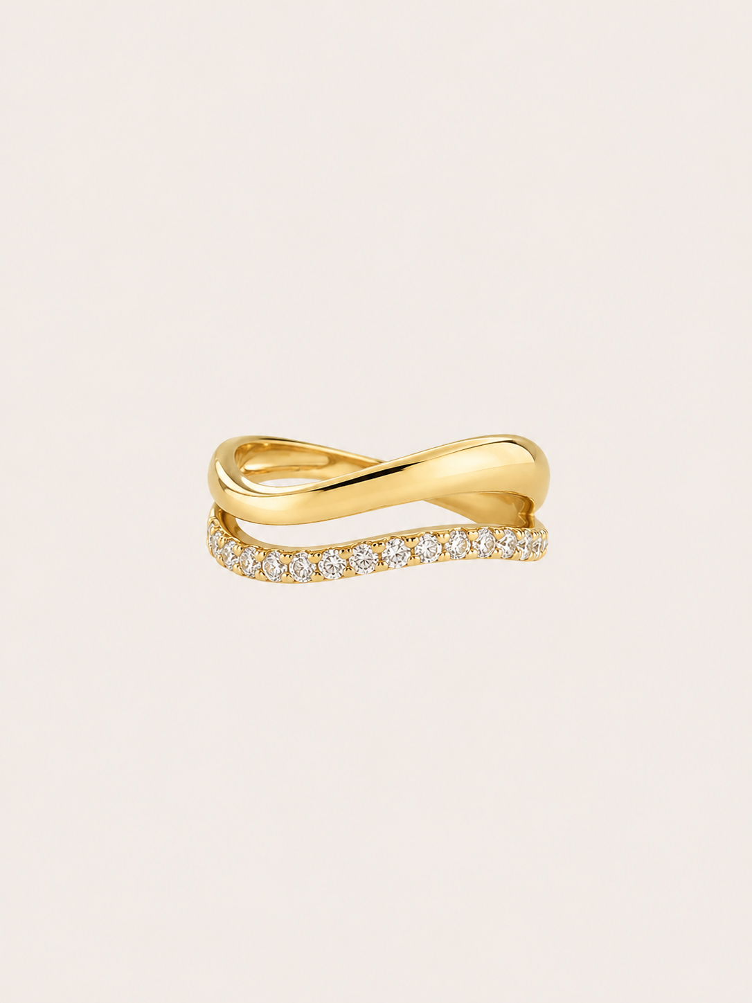 Elegant Long Cushion Old Mine Cut Solitaire Ring — 2ct