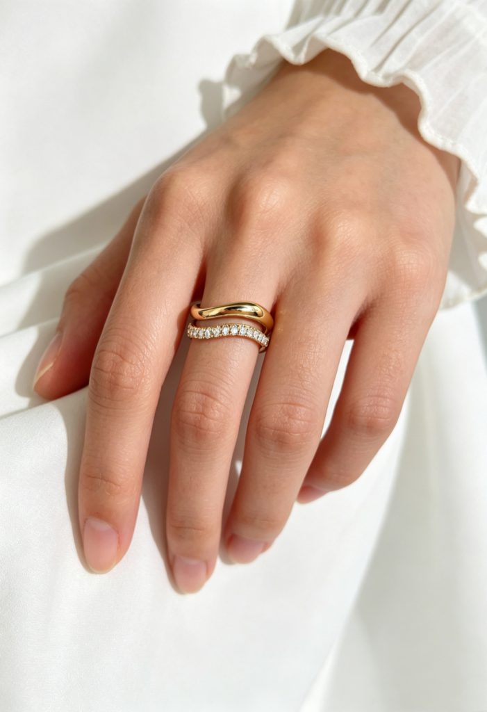 Pavé Stacking Band