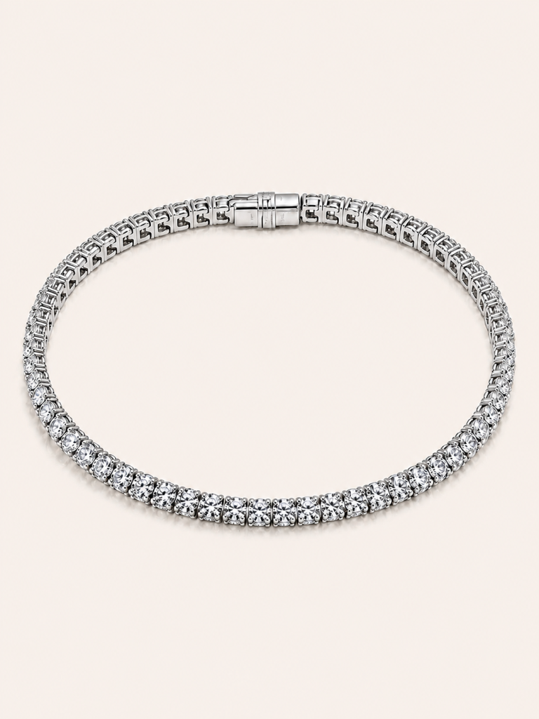 The Endless Radiance Round-Cut Tennis Bracelet
