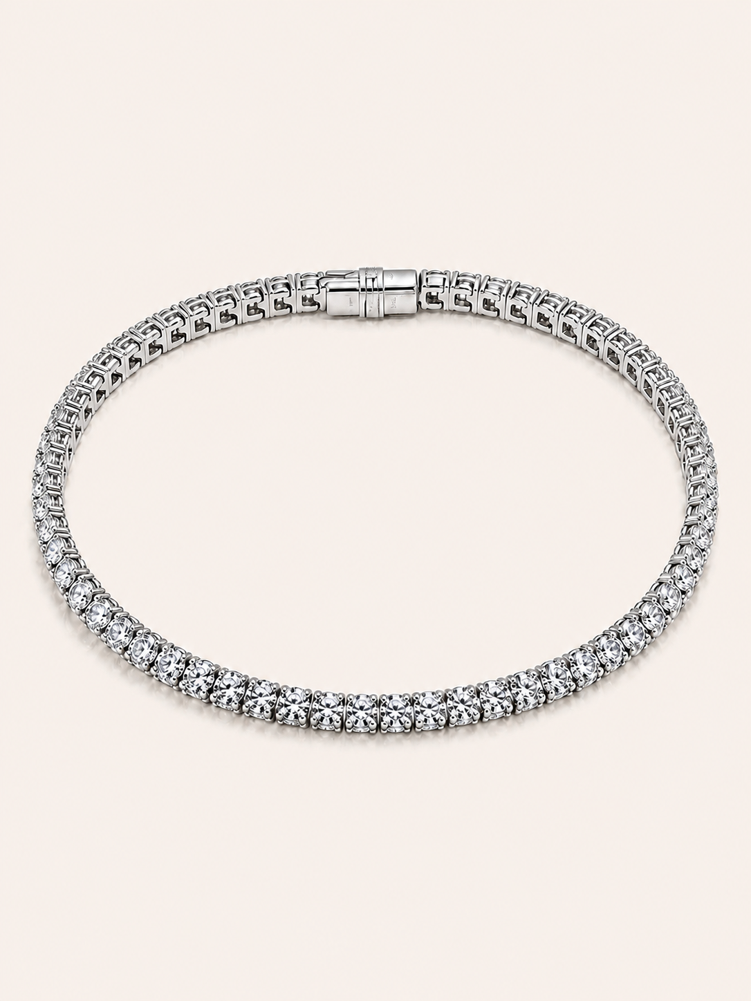 The Endless Radiance Round-Cut Tennis Bracelet