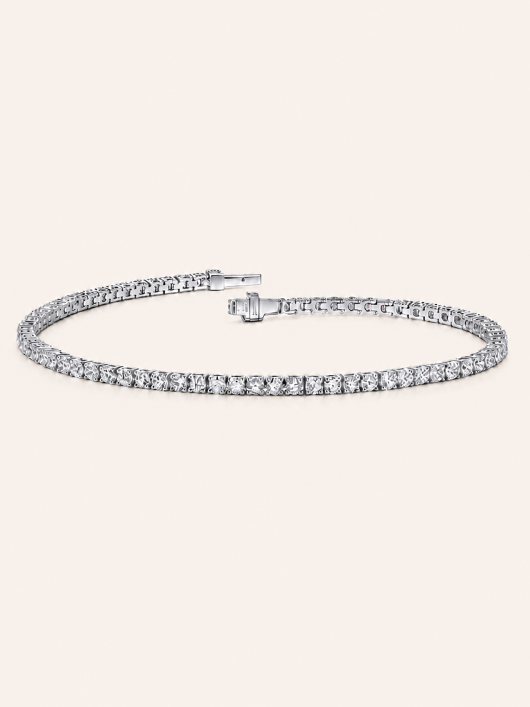 The Endless Radiance Round-Cut Tennis Bracelet