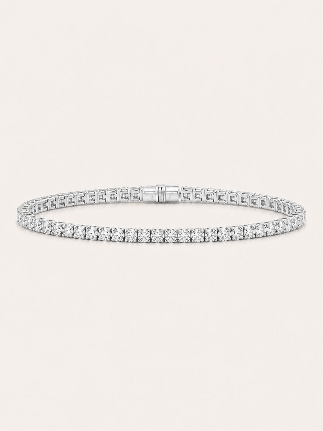 The Endless Radiance Round-Cut Tennis Bracelet