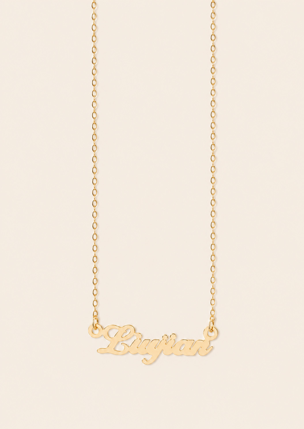 Personalized Mini Name Necklace