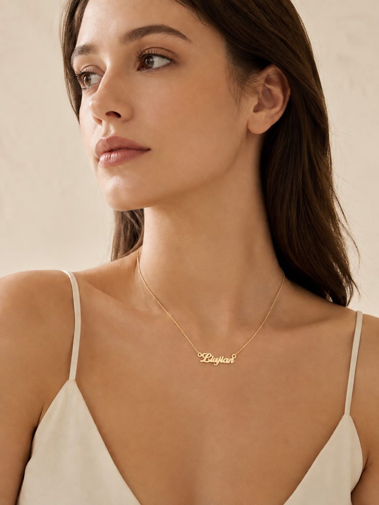 Personalized Mini Name Necklace