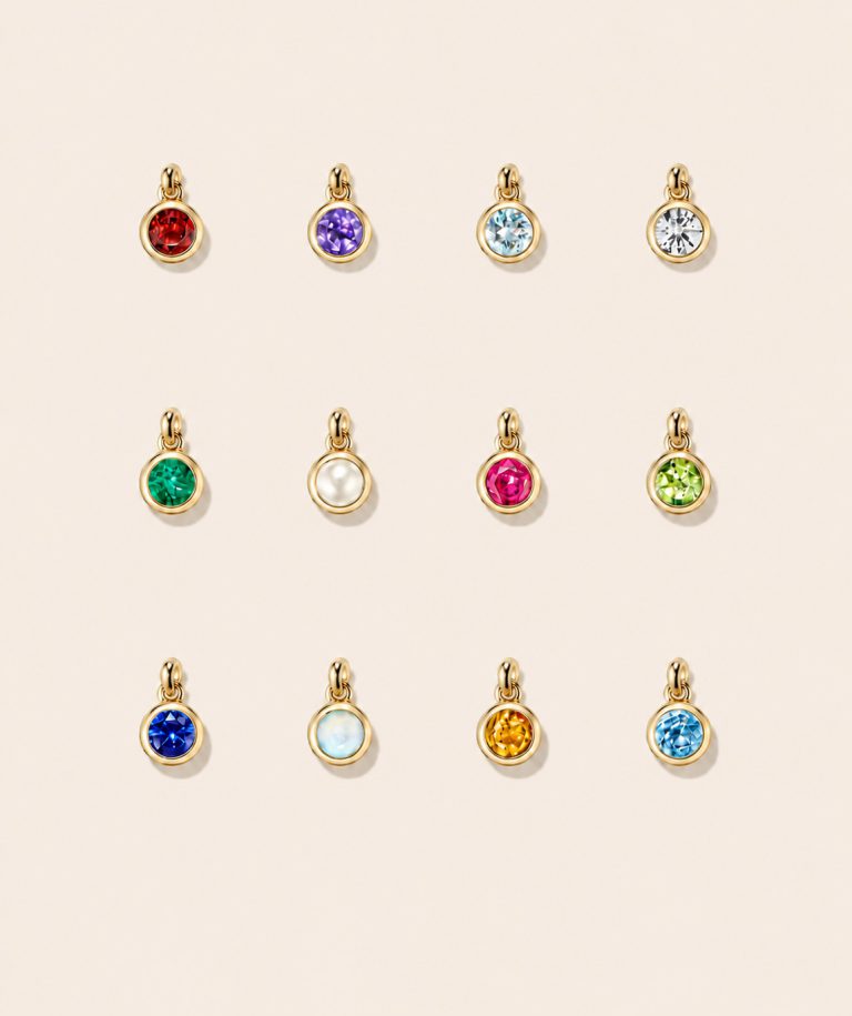 Birthstone Pendant Necklace